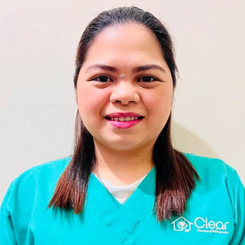 Portrait of Jennilyn, a nurse at Clear Diamond Care.